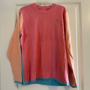 NEW Women’s Masters Sweater, color block, medium